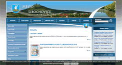 Desktop Screenshot of libochovice.cz