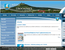 Tablet Screenshot of libochovice.cz